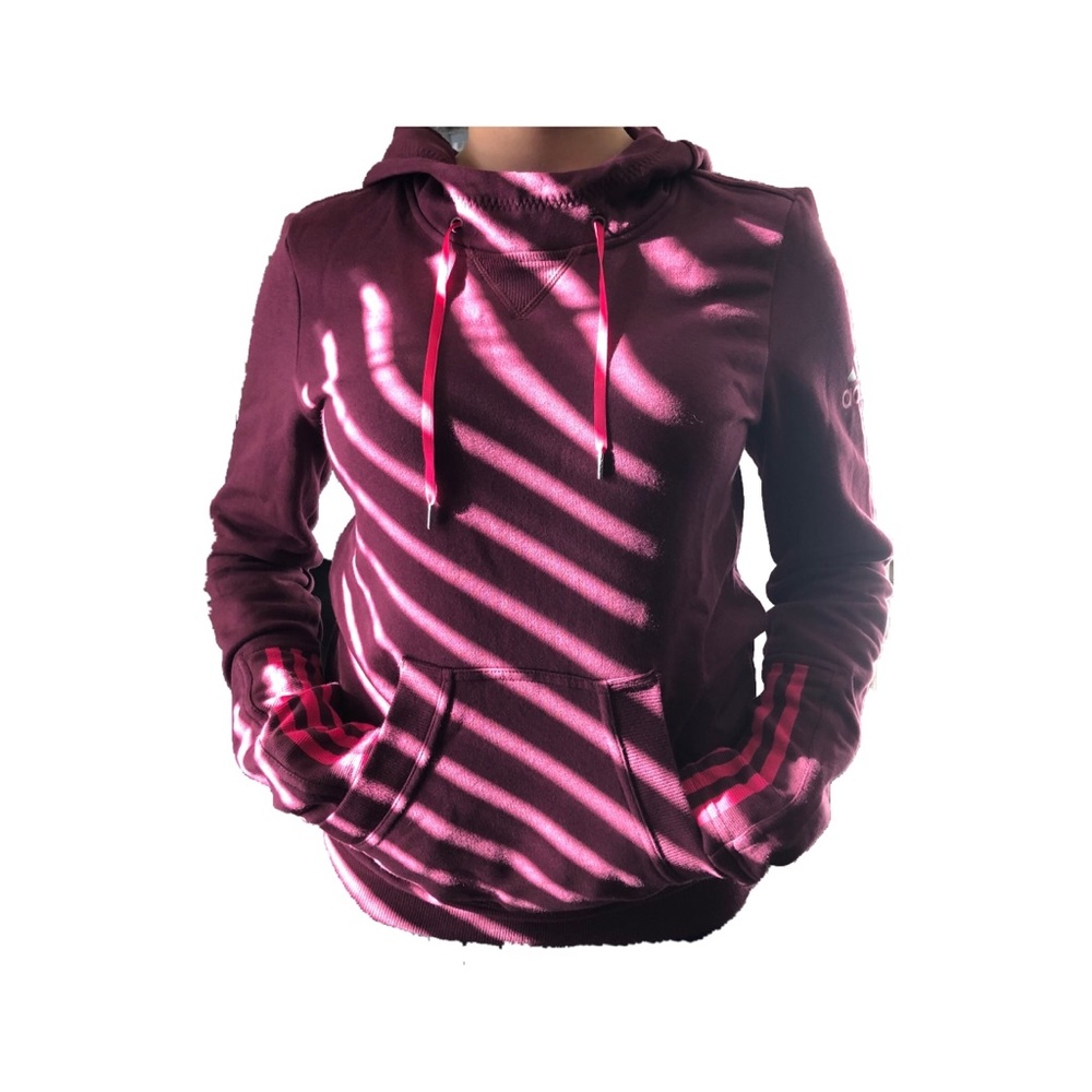 Adidas Maroon Hoodie